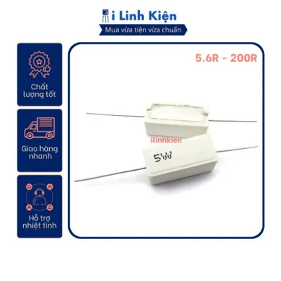 Điện trở sứ 5W 12R