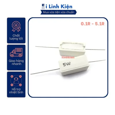 Điện trở sứ 5W 4.3R