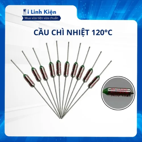 Cầu chì nhiệt nồi cơm điện 120 độ 20A