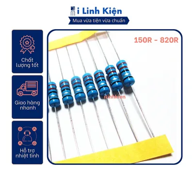 Điện trở vạch 2W 820R  ( túi 10c )